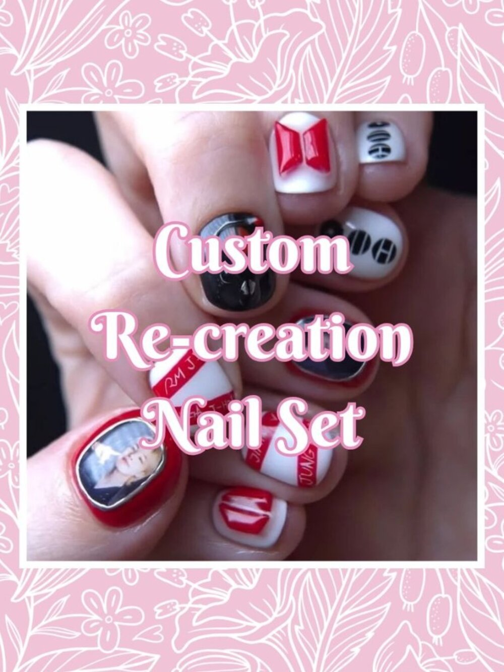 💅 Custom Re-Creation Press-On Nails (Made to Order)